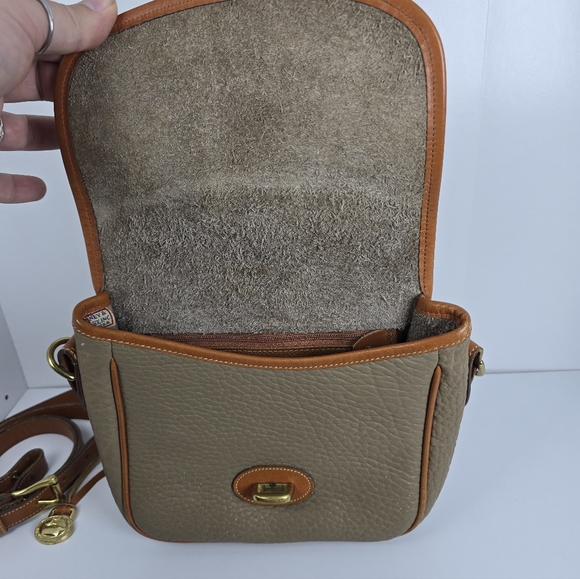 Dooney and Bourke Small All Weather Leather Equestrian Bag - Picture 12 of 14